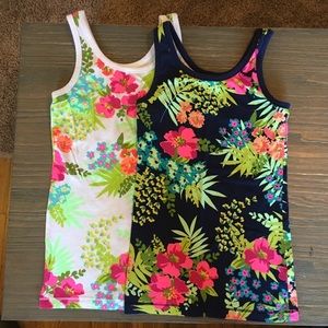 Lot of 2 Girls Tank Tops